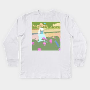 Cute girl Kids Long Sleeve T-Shirt